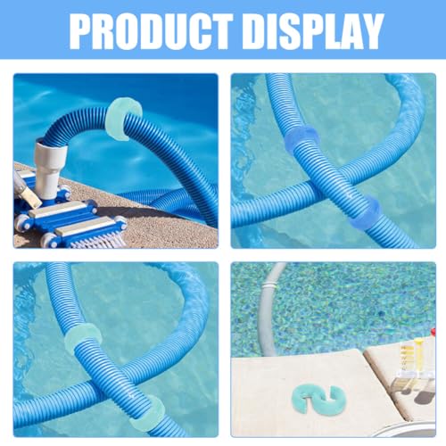 Sosoport 4pcs Pool Cleaner Hose Weight Replacement Universal Swimming Pool Hoses Weight Above Ground Pool Cleaner Hose Block for Automatic Pool Cleaner Accessory Parts