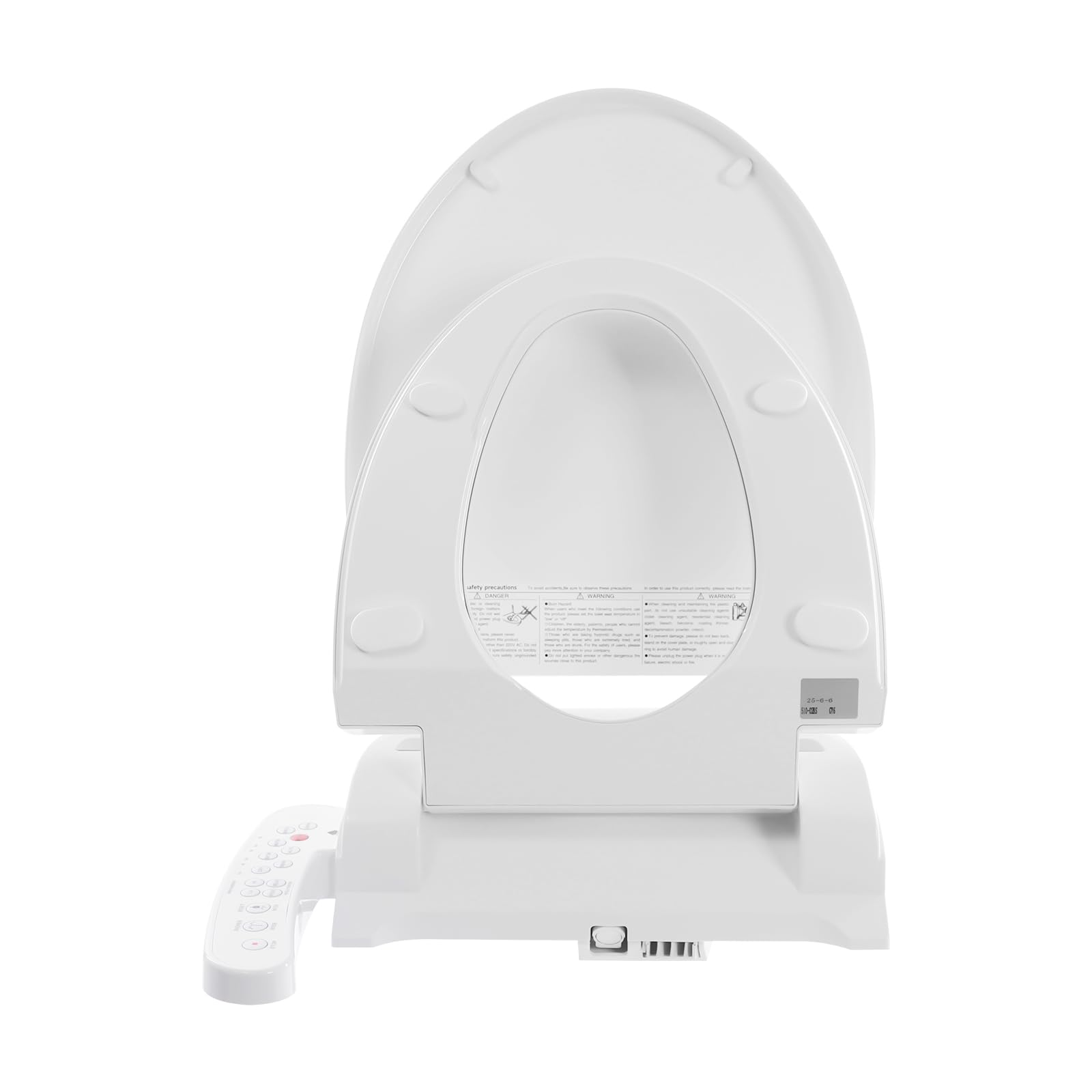 Bidé electrónico Asiento de inodoro inteligente con enjuague y secado automáticos Bidé eléctrico Asiento de inodoro con calefacción inteligente para hogares Empresas Baños de hotel