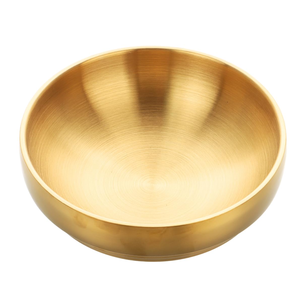 Cuenco de acero inoxidable dorado PRETYZOOM para llaves y recibidor