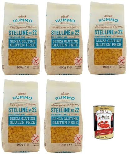 Petites pâtes étoiles Rummo pour potages d'hiver et bouillons italiens raffinés