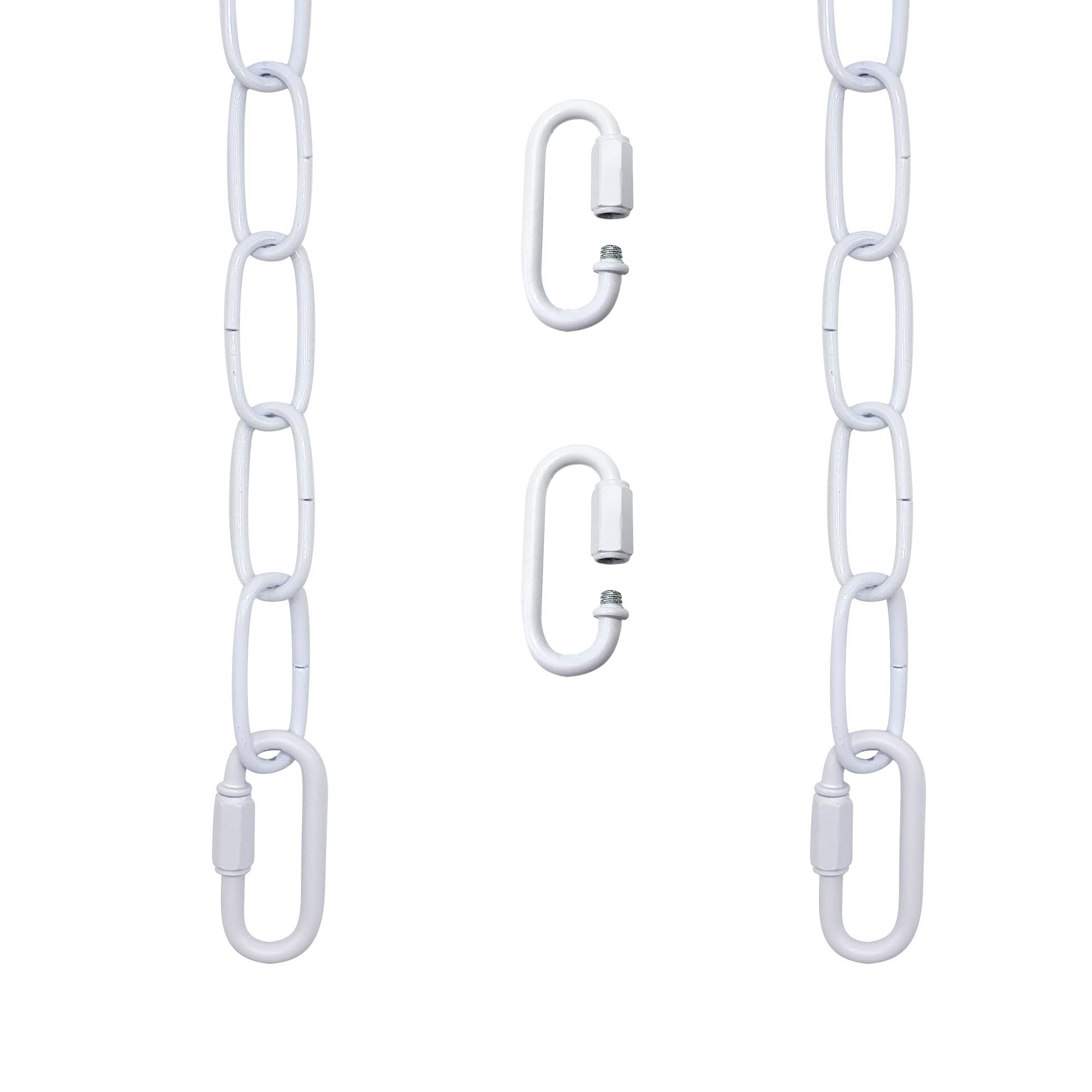 ECUDIS 6 Feet White Pendant Light Fixture Chain — Amazon image 3
