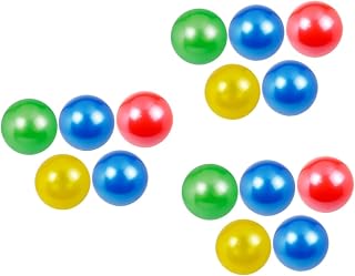 Toyvian 15 pcs Bases for Kickball Shimmer Ball kickballs for Kids Kickball for Kids Balls for Toddlers Kids