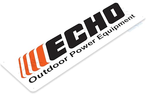 Miniatura 2 de Tinworld Letrero de estaño Echo Power Equipment Store Caja de herramientas de decoración de metal Garaje Auto Shop Cave B075