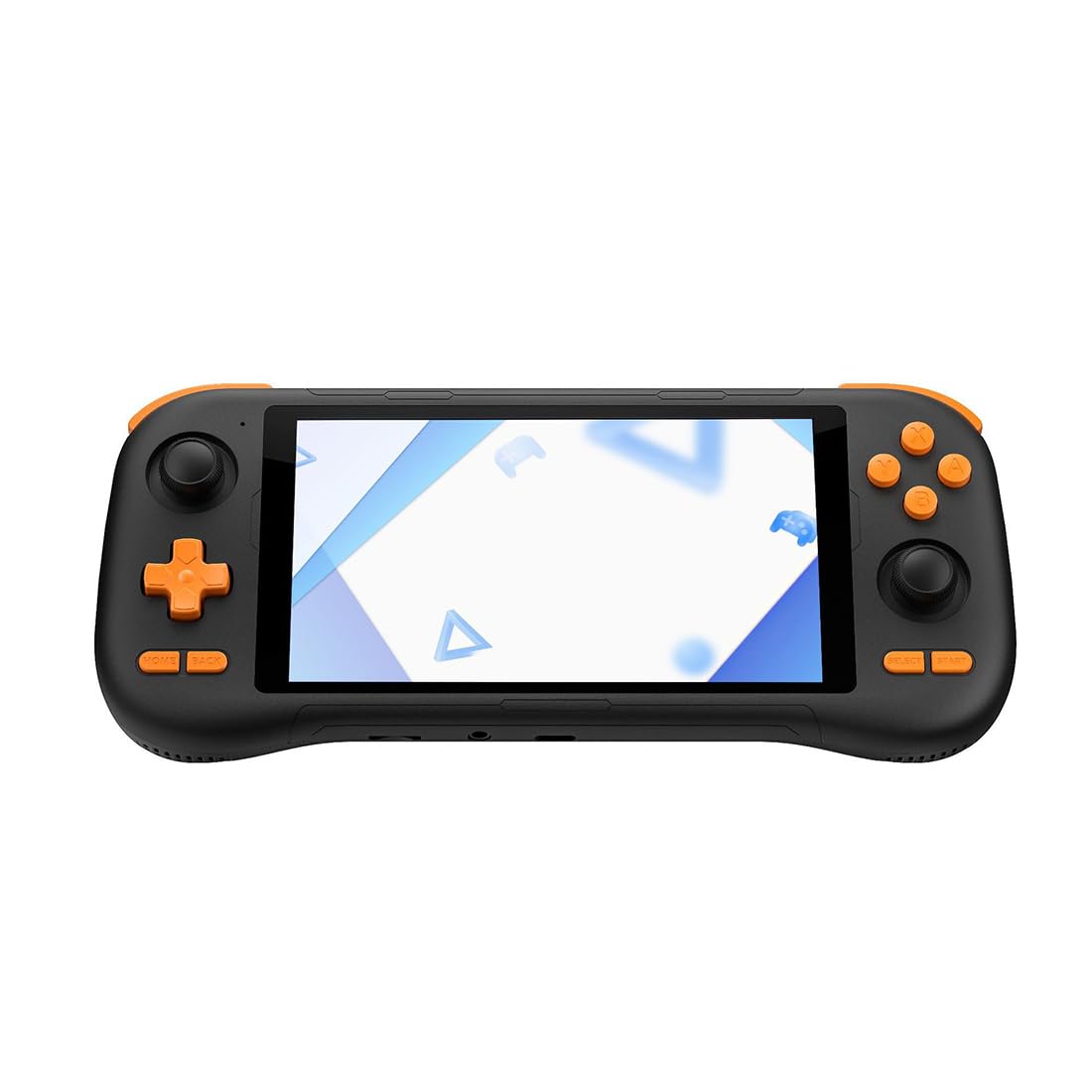 K56 Handheld Spielkonsole – 5,5" FHD Touchscreen, Android 14, 5000mAh Akku, Moonlight & Steam Link, Retro & PC Spiele, 5G WiFi, Dual Joysticks (Schwarz, 128, GB)