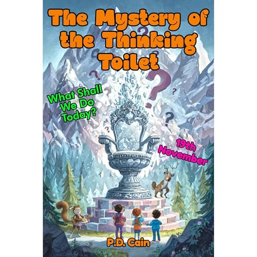 The Mystery of the Thinking Toilet Audiolibro Por P.D. Cain arte de portada