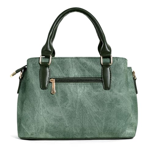 Image of EXOTIC Three section Denim Design, Multipurpose handbag with Shoulder Strap