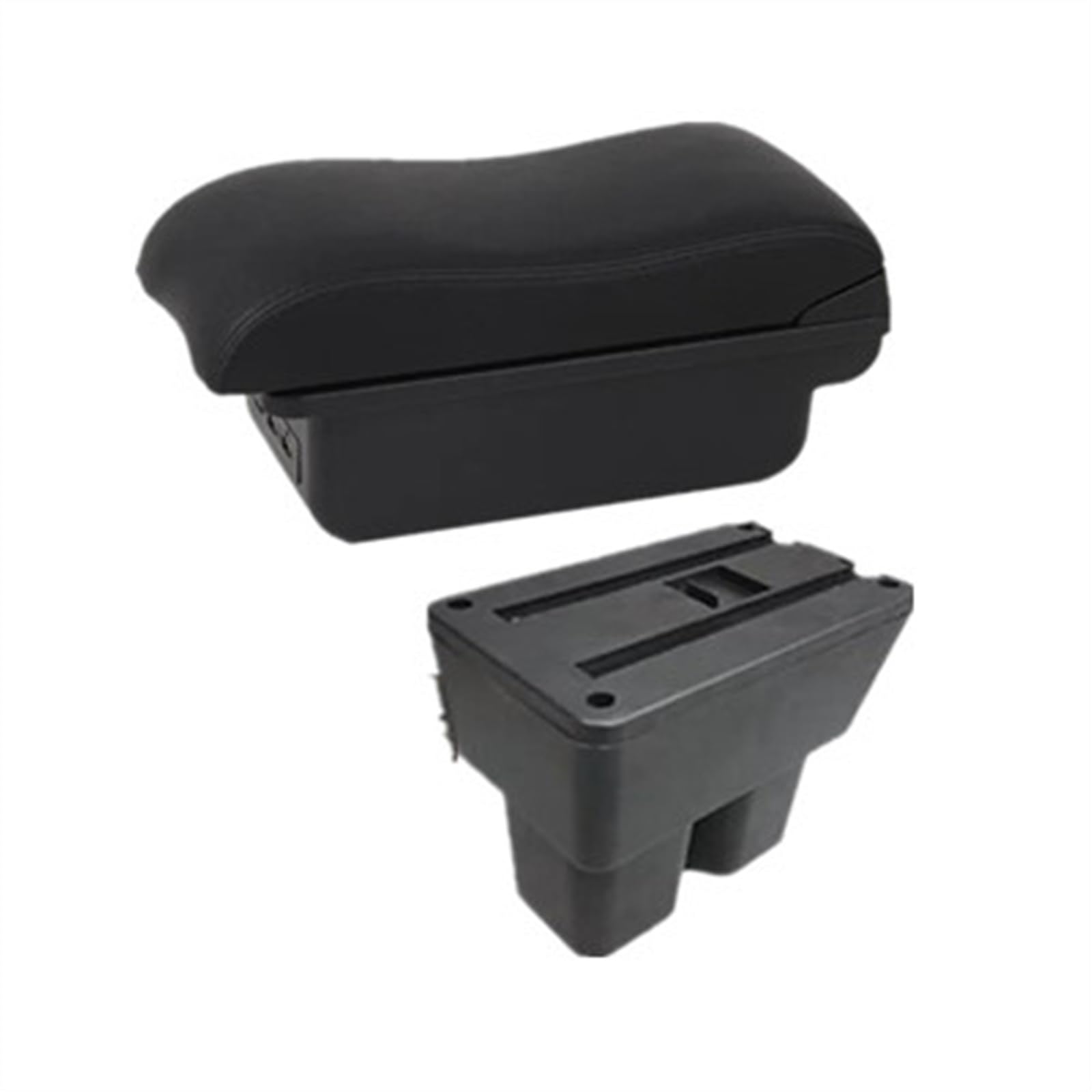 NOHEEU Car Armrest Box For Jimny JB74 Jb64w 2019-2024 Storage Dedicated Retrofit Accessories(B2 black line)