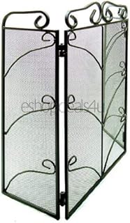 Fire Guard Freestanding Panel Spark Fireplace Screen Protector Safety Cover