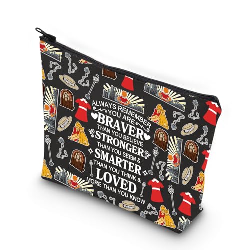 WSNANG The Musical Inspired Gift Orphan Theater Canvas Tote Bag Musical Theatre Fans Gift (AlwaysAnne bag-bl)