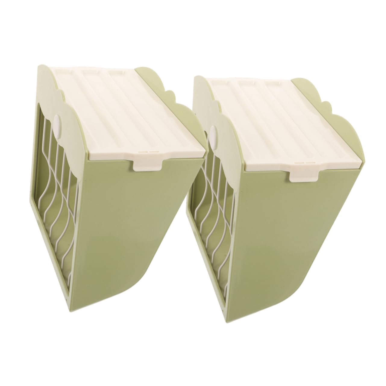 2pezzi Portafieno Per Conigli e Piccoli Animali Dispenser Di Cibo Anti-perdita Per Coniglietti Porcellini e Cincillà Design Ergonomico e Facile Da Usare