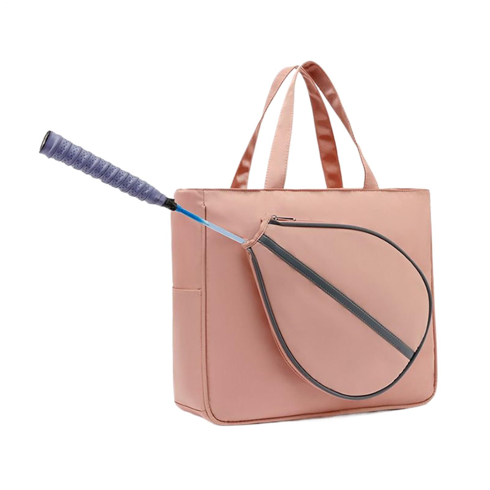 Generisch Torba tenisowa torba do badmintona rakieta Pocket Cover | Wodoszczelna torba dzienna z przegródkami do przechowywania rakietek do badmintona do uprawiania sportu i rekreacji, uniseks
