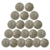 CHURYUML 20Pcs Military Challenge Coins Bulk Veterans Day Gifts Thank You Those Who Serve Honor Coin Military Gifts for Men Women Army Soldiers Thank You for Your Service