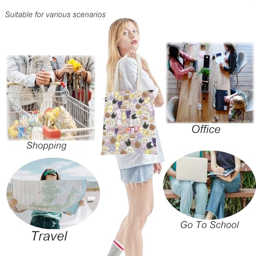 TSOTMO Boys Band Merch Kpop Gift Album Gift Band Characters Band Member Tote Bag for Band Fans Kpop Fans (Ate)4