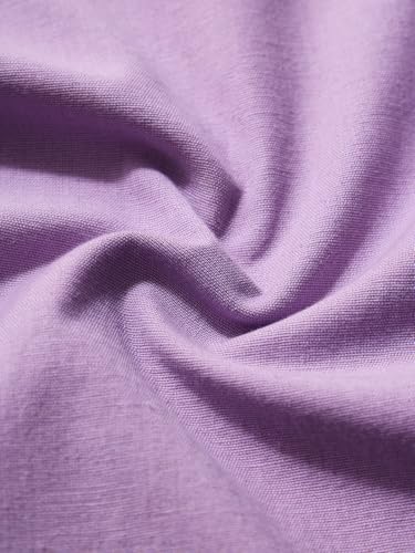 Image of The Souled Store Solids: Pink Women and Girls Loose fit Full Sleeve Cotton and Linen Pink Color Women Boyfriend Shirts