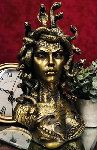 Estatua de Medusa Diosa Griega 10.25 in Decoración miniatura 3