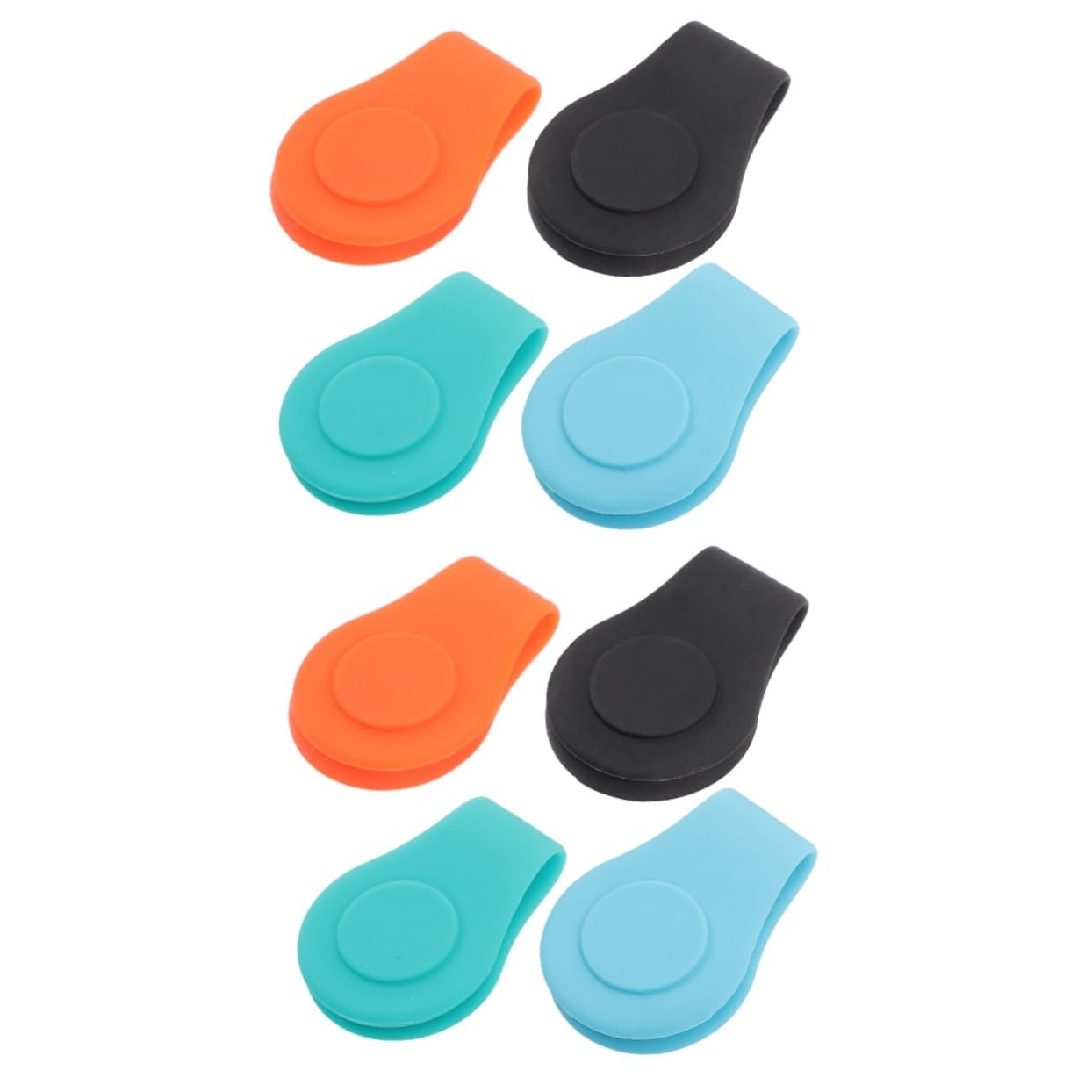 Hemobllo Clip per Cappello Silicone Marker Magnetici per Palline Golf Accessori Pratici E Decorativi per Golfisti