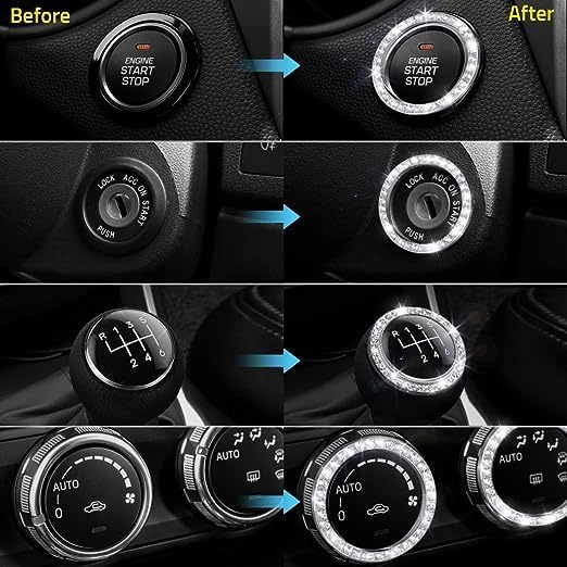 Image of VRT 3D Chrome Emblem Automotive Car, Bike Badges Logo Self Adhesive Sticker (Engine Start Stop Ignition Key Ring, Silver)