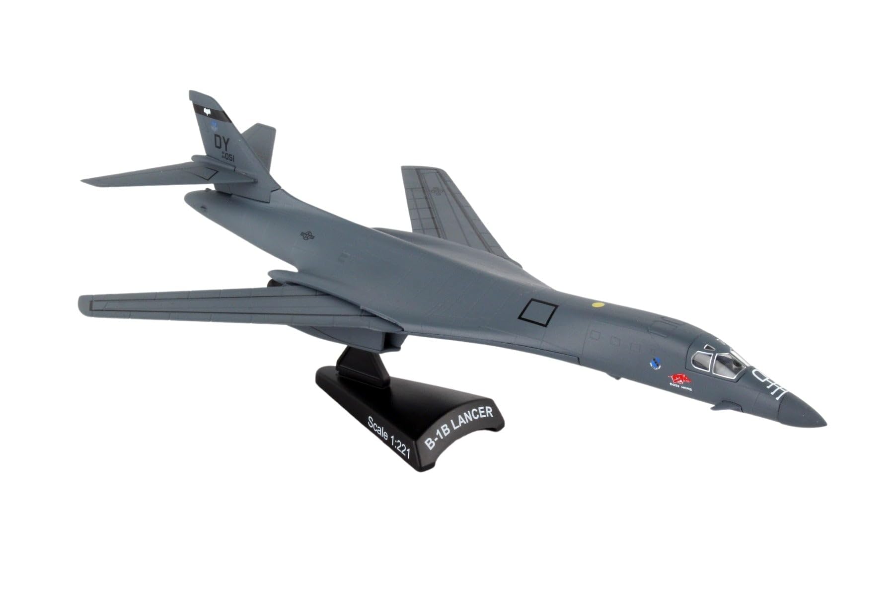 Daron Worldwide Trading 1/221 PS5404-2 Stamp B-1 Lancer Boss Hawg Jet
