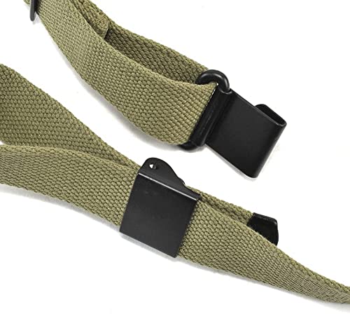 Ollie Collection M1 Garand OD Green Web Sling Two Point-OD Green