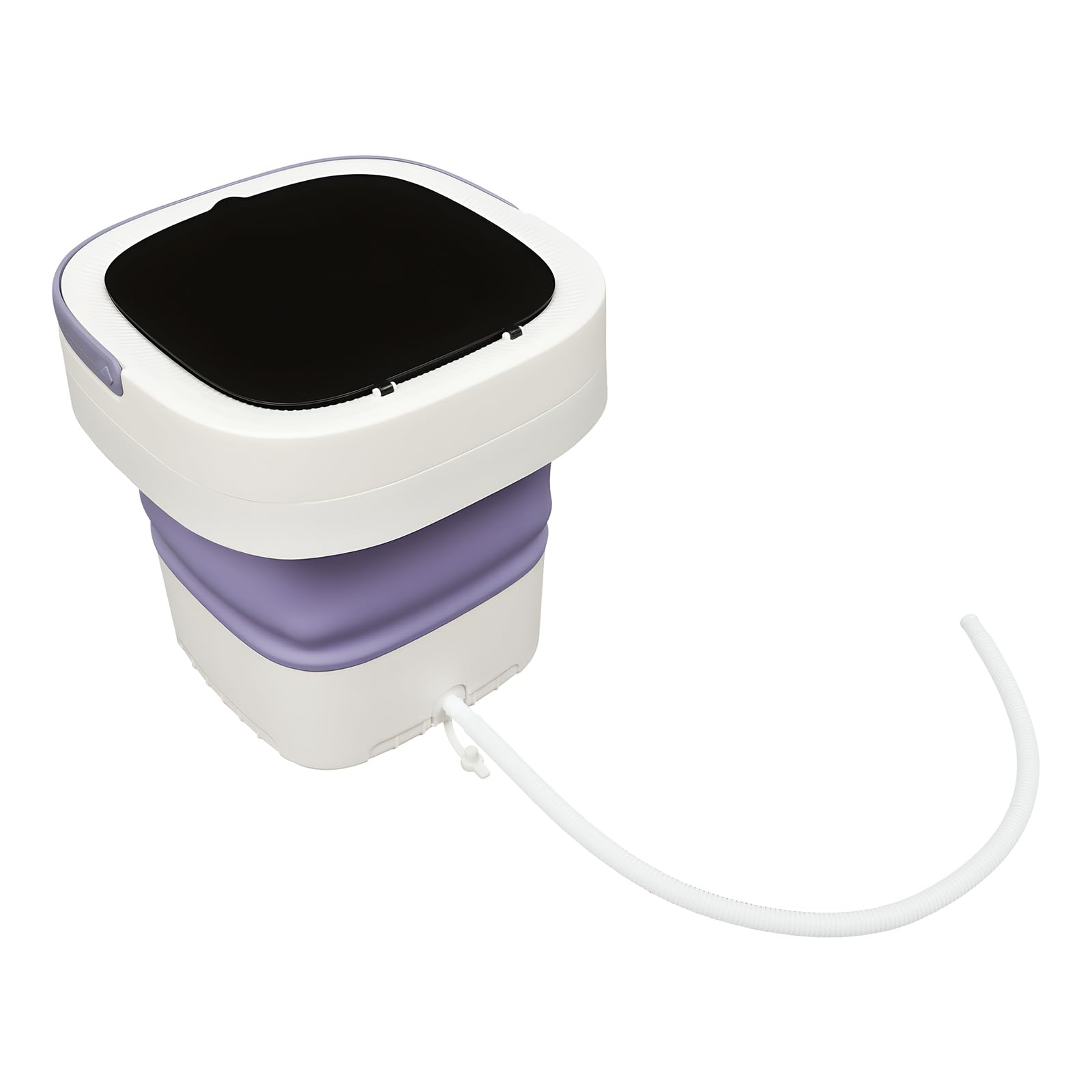 Mini Lavatrice Pieghevole 12L, Spinatura, Motore Rame, Silenziatore
