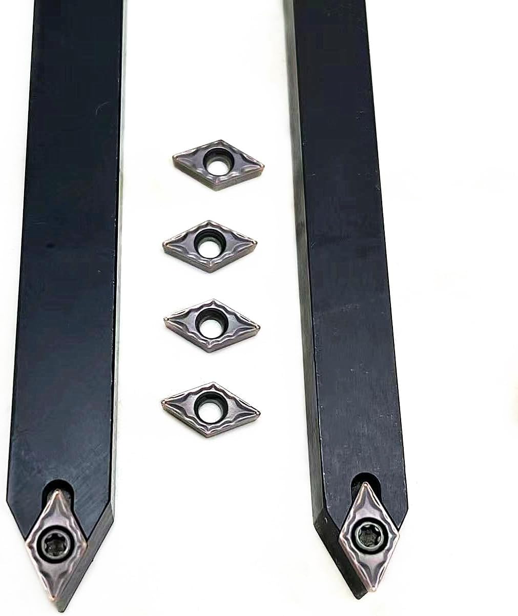 1pcs SDNCN1010H07 SDNCN1212H07 SDNCN1616H07 Indexable Carbide Lathe Turning Tool Holder + 10pcs DCMT070204 Carbide Insert Lathe Cutting Tool(SDNCN1010H07)