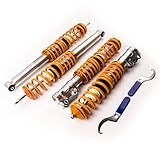 vw golf 3 cabrio fahrwerk Adjustable height maXpeedingrods Gewindefahrwerk für Golf 2 Stoßdämpfe Strebe Coilover Kit