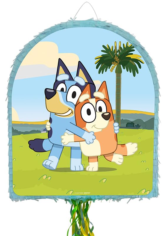 BlueyBingo Doggy Pinata🐙 Entre na diversão com o Dragão Tigre