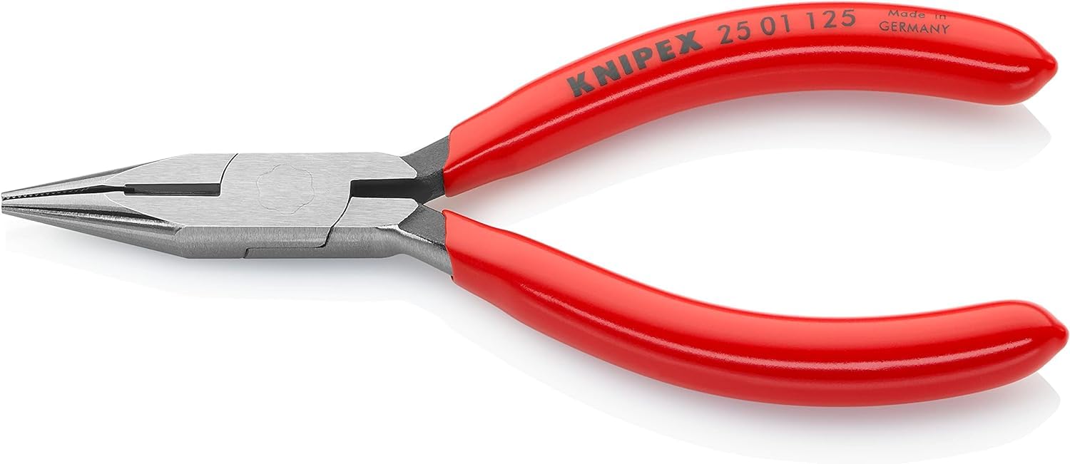 Knipex 25 01 125 Snipe Nose Side Cutting Pliers (Radio Pliers) 125Mm 4003773015932