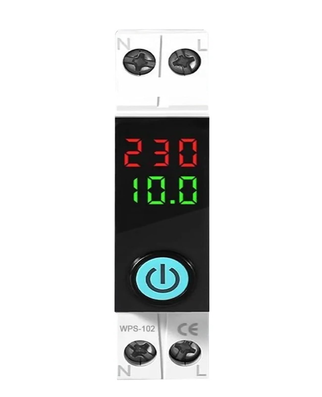 Wyłącznik automatyczny 1P 63A, timer, licznik prądu, zabezpieczenie przeciwprzepięciowe, przełącznik zdalnego sterowania