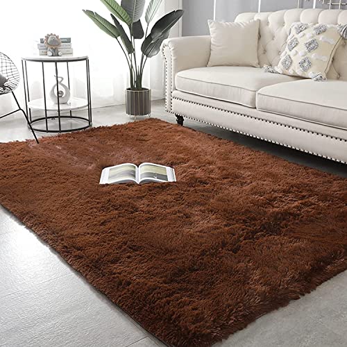 Tapis en fausse peau de mouton 200x200cm pour décoration d'intérieur moderne