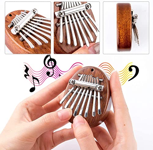 gotyou Kalimba 8 Clés Pouce Piano, Kalimba Portable, piano à pouce avec cordon, Kalimba Partition, Mini Portable Piano à… - Les Beatles, Paul McCartney, John Lennon, RIngo Starr, George Harrison gotyou Kalimba 8 Clés Pouce Piano, Kalimba Portable, piano à pouce avec cordon, Kalimba Partition, Mini Portable Piano à… – Image 8