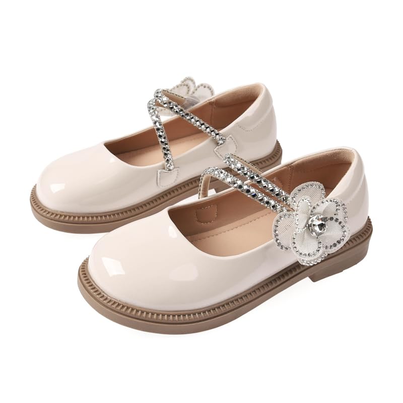 Girls Oxford Dress Shoes Party Wedding School Uniform Mary Jane Flats for Toddler/Little Kid