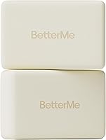 Vista 1 de BetterMe - Juego de 2 bloques de yoga de espuma de alta densidad para estiramiento, pilates y entrenamientos, bloques de ejercicio ligeros Marfil