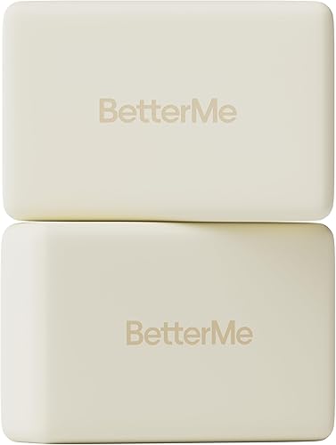 BetterMe - Juego de 2 bloques de yoga de espuma de alta densidad para estiramiento, pilates y entrenamientos, bloques de ejercicio ligeros