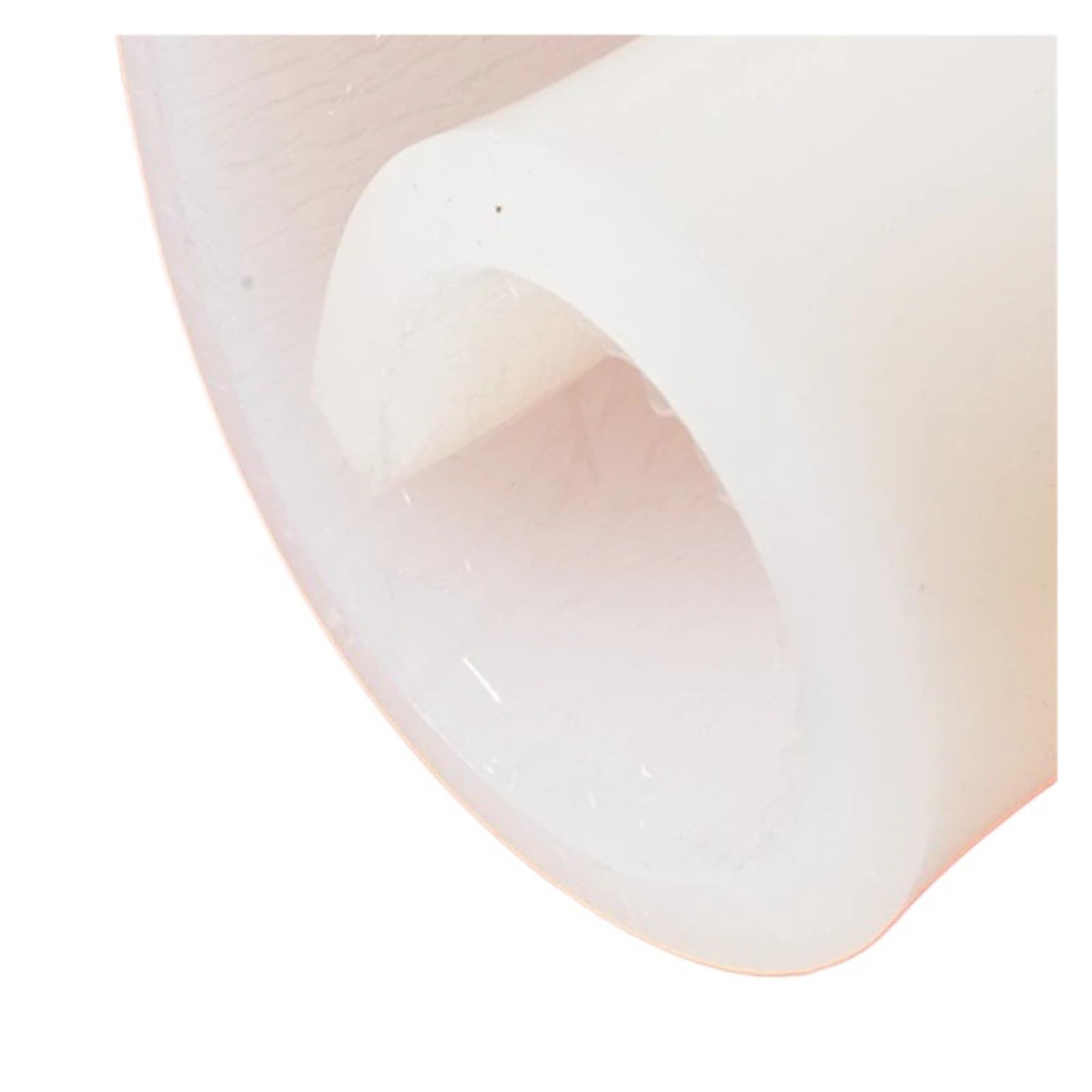 Foglio di Gomma Elastica del Poliuretano PU spess Foglio di Gomma siliconica Bianca da 4 mm/5 mm/6 mm/8 mm for Cuscino Resistente al Calore, Dimensioni 500x500 mm(6mm)