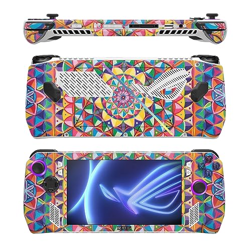 Image of MightySkins Skin Compatible with Asus ROG Ally - Rainbow Kaleidoscope | Protective, Durable, and Unique Vinyl Decal wrap Cover | Easy to Apply