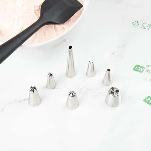 Miniatura 5 de Restaurantware Pastry Tek - Punta de pastelería reutilizable para glaseado de flores  #180 resistente a las abolladuras, punta de pastelería de
