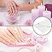 Blulu 12 Pieces White Nail Whitening Pencil 2-in-1 White Manicure Pencils for Under Nails with Cuticle Pusher for Manicure Supplies Art DIY Design Tool