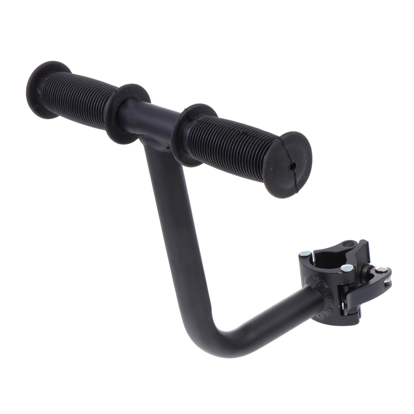 Gogogmee 1 Set Bicycle Handrail Scooter Bike Seat Bicycle Accessories for Arms Bike Rear Handle Backrest Ride Bike Rear Seat Handle Bar Bike Seat Black Aluminum Alloy