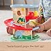 Fisher-Price Wood Baby Toy Treehouse Ball Run, 2-Piece Wooden Activity for Developmental Play Infants & Toddlers Ages 9+ Months