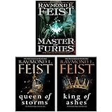 The Firemane Saga Series Collection 3 Books Set By Raymond E Feist (King Of Ashes, Master of Furies, Queen of Storms)