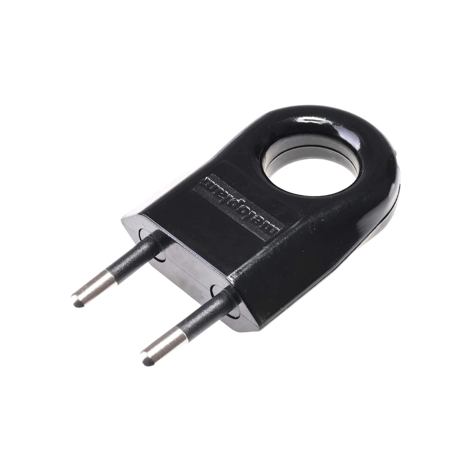 Spine Europee Piatte 2 Poli - 3 Pezzi, 230V/6A, Colore Oro