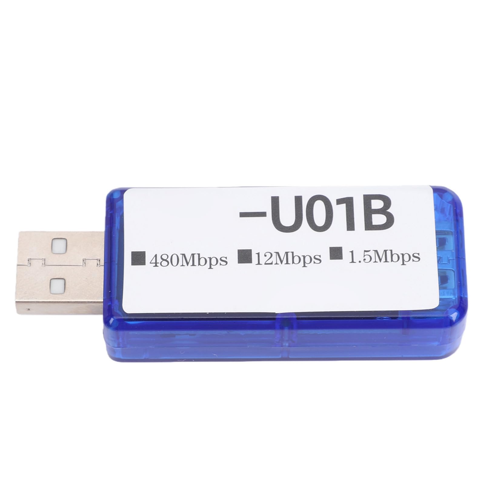 Module d'isolation numérique USB bleu transparent avec négociation auto - 8