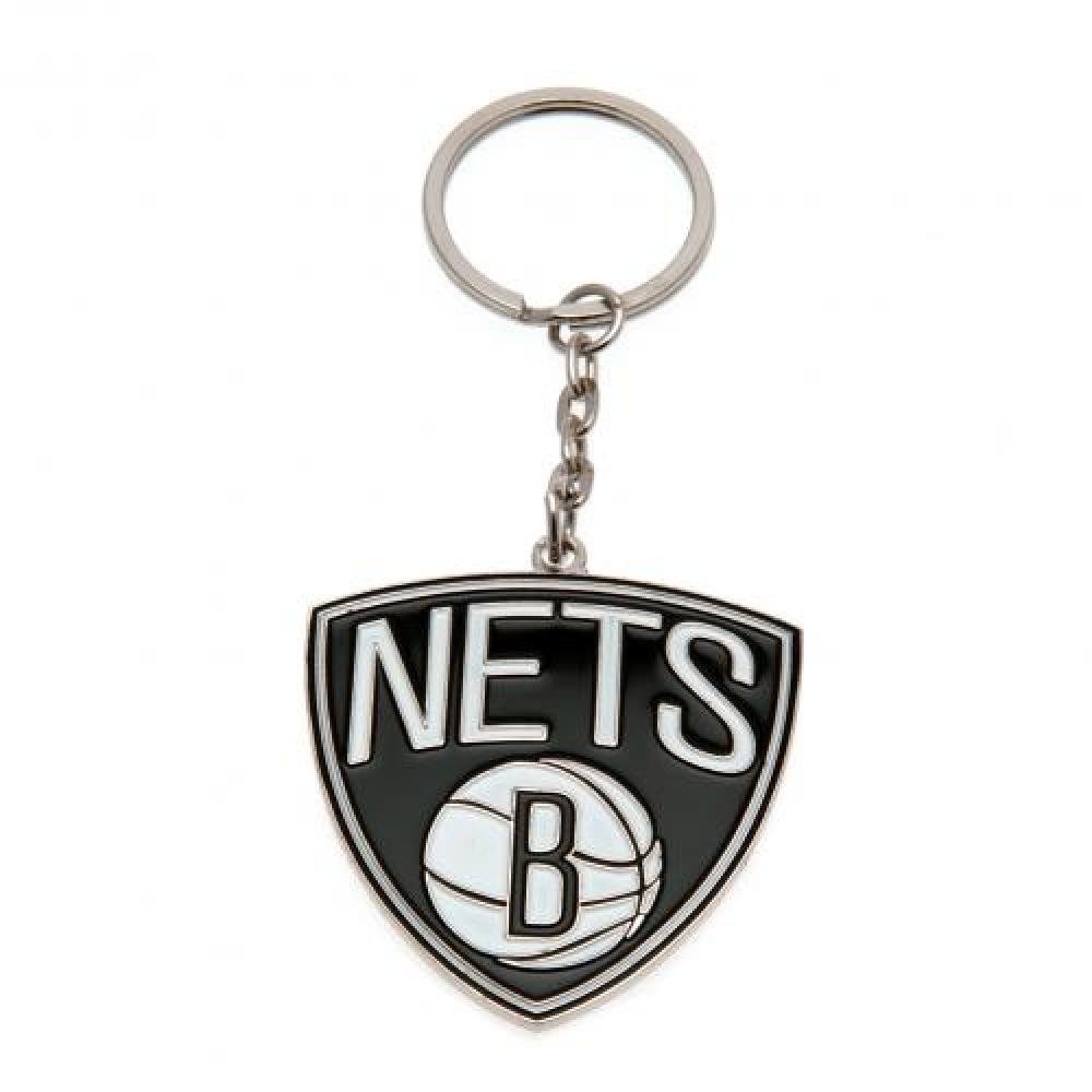 Gift Ideas - Official Brooklyn Nets Keyring - A Great Present For Basketball Fans