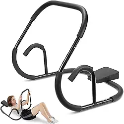 Aparelho Abdominal, Treinador Abdominal Portátil para Casa, Preto