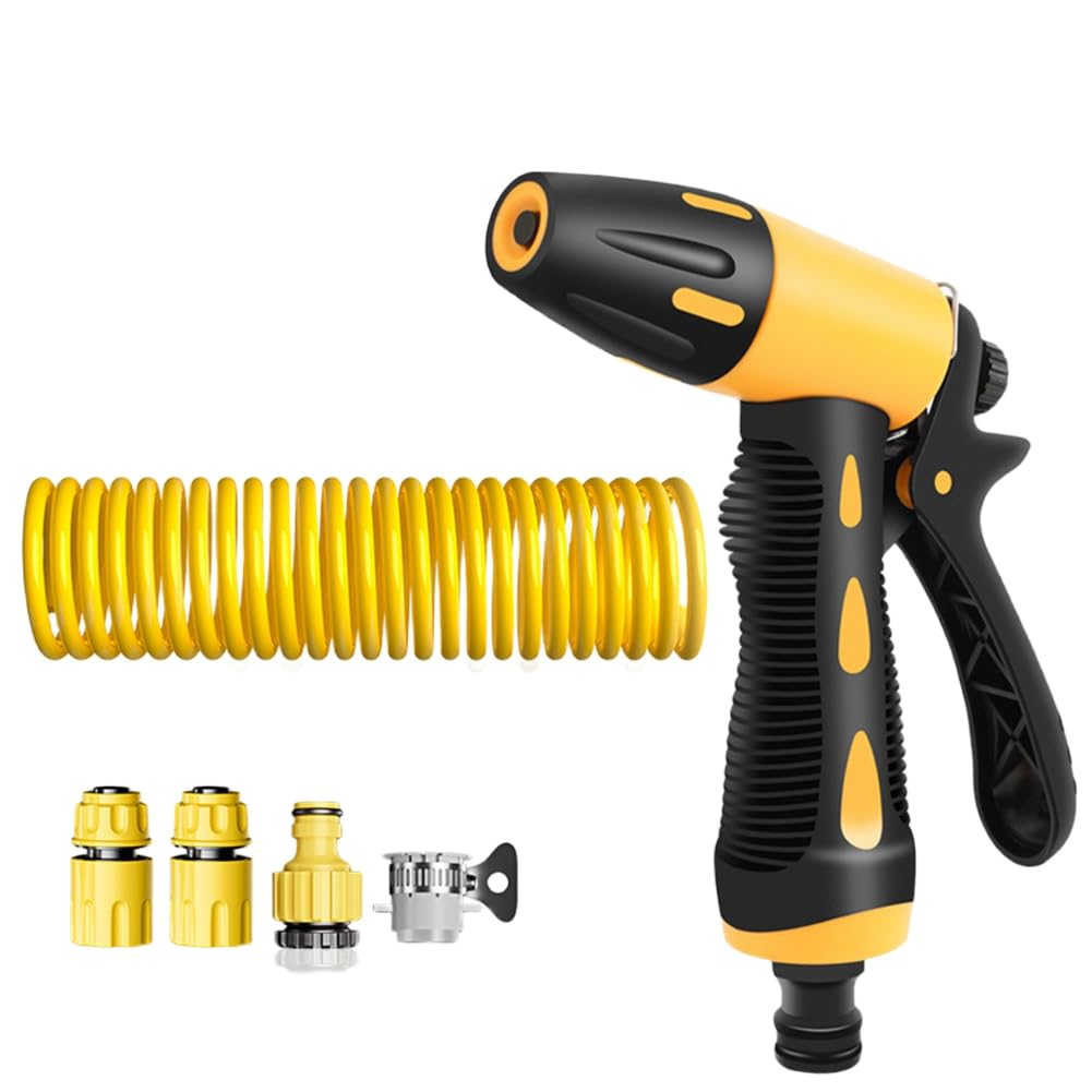 Nondk Car Wash -Pressure Household Sprinkler Washing Garden Balcony Expansion Hose Brush Pressurization