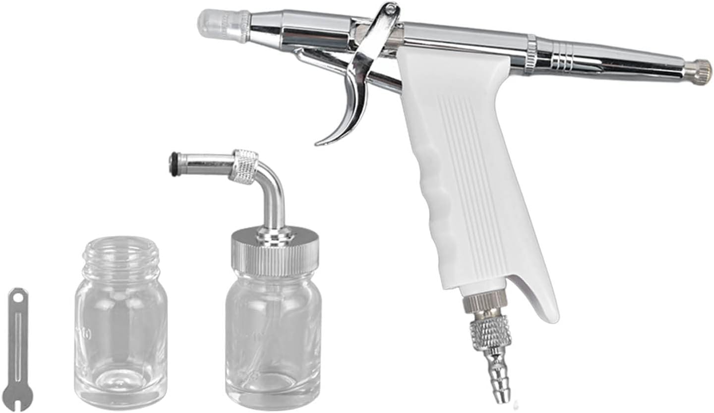 TANIQIACA Portable Handheld Airbrush Multifunction Air Spray Paint Pen for Makeup, Cake Decoration, Art, Craft