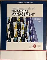 FUNDAMENTALS OF FINANCIAL MANAGEMENT CONCISE 9TH.ED. I.E. 1305635949 Book Cover