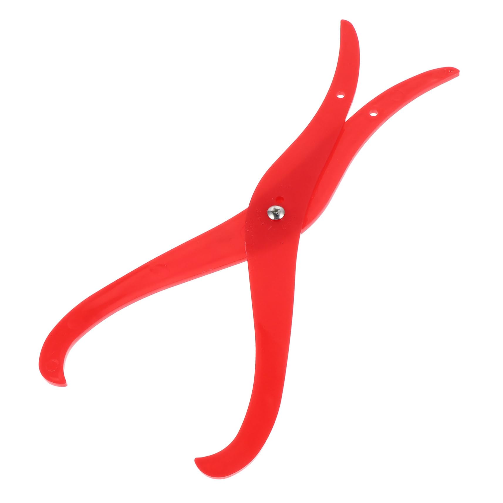 HOMSFOU プラスチック製粘土キャリパー 赤色 コンパクト設計 陶芸彫刻測定ツール 耐久性と使いやすさを両立した模型製作用品