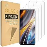 Mr.Shield [3-Pack] Screen Protector For Xiaomi Poco X4 GT/Xiaomi Redmi K50i [Tempered Glass] [Japan Glass with 9H Hardness] Screen Protector